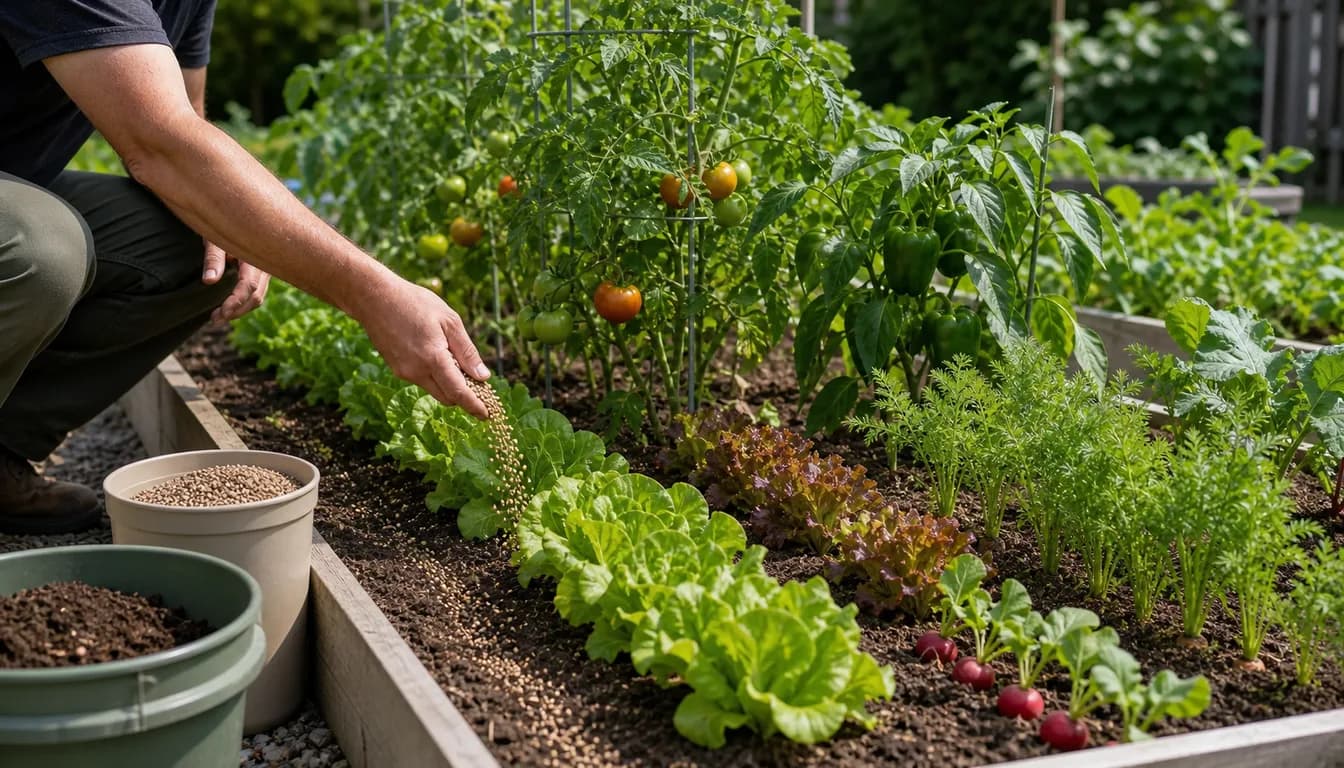 Best Fertilizer for Vegetables by Garden Type