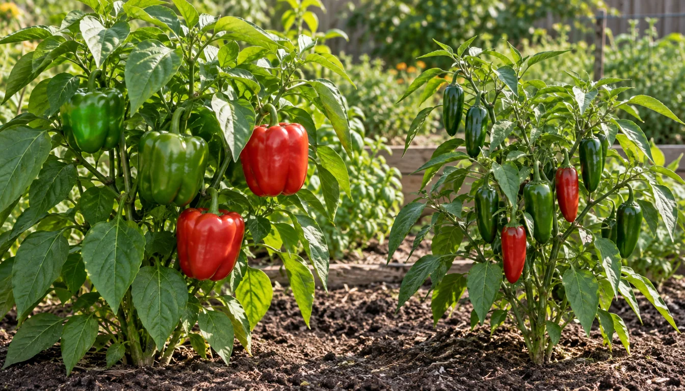 Bell Pepper vs Jalapeno