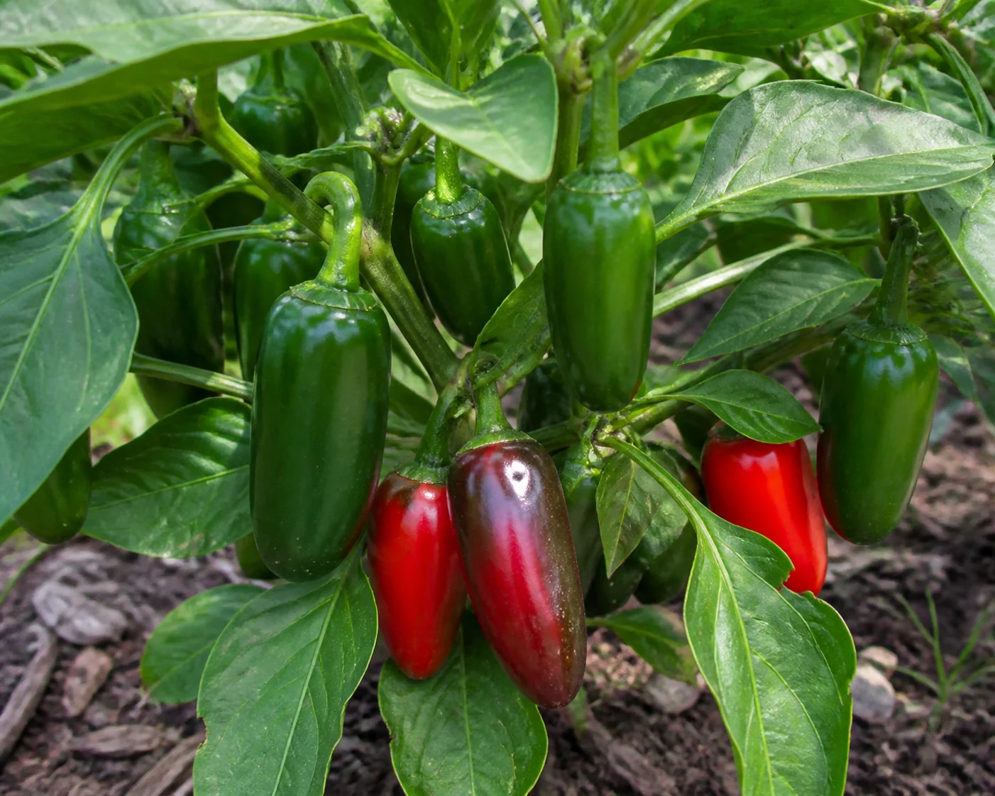 Jalapeno plant
