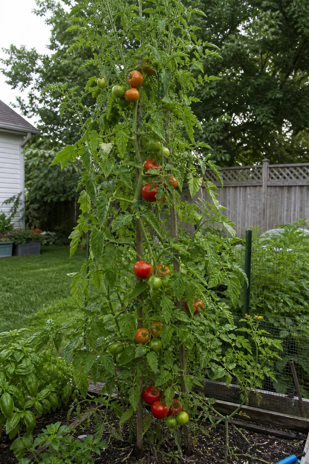 Indeterminate Tomatoes plant