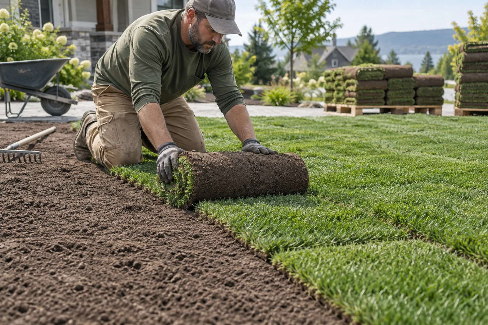 Sod plant