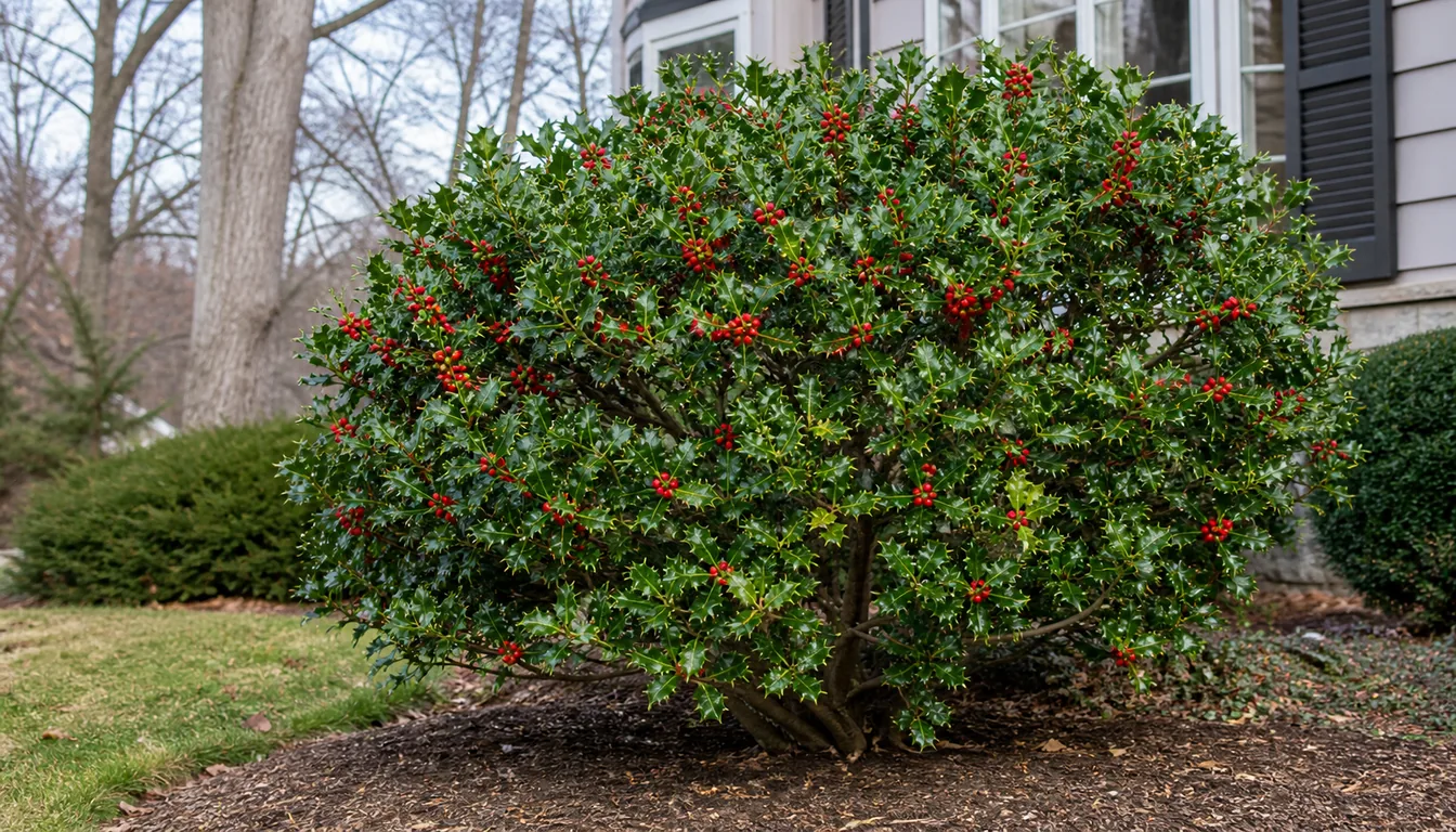 Holly plant