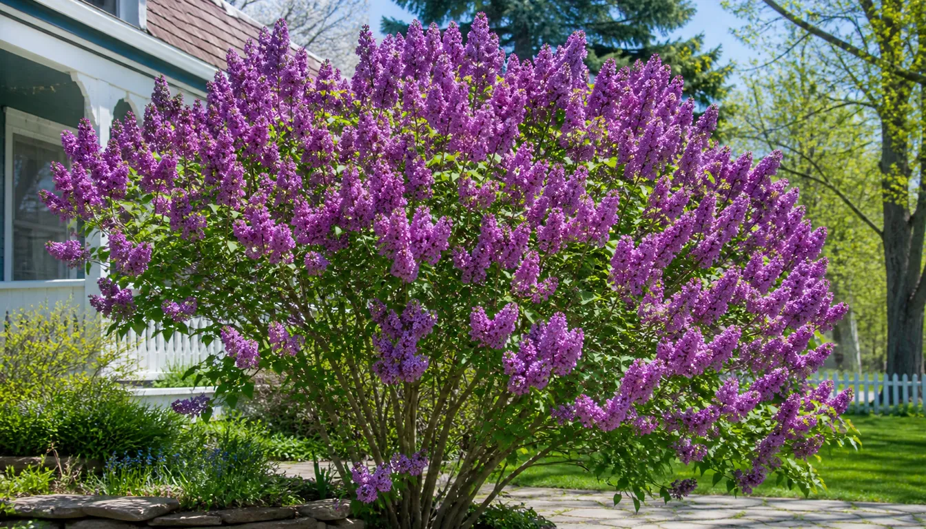Lilac plant
