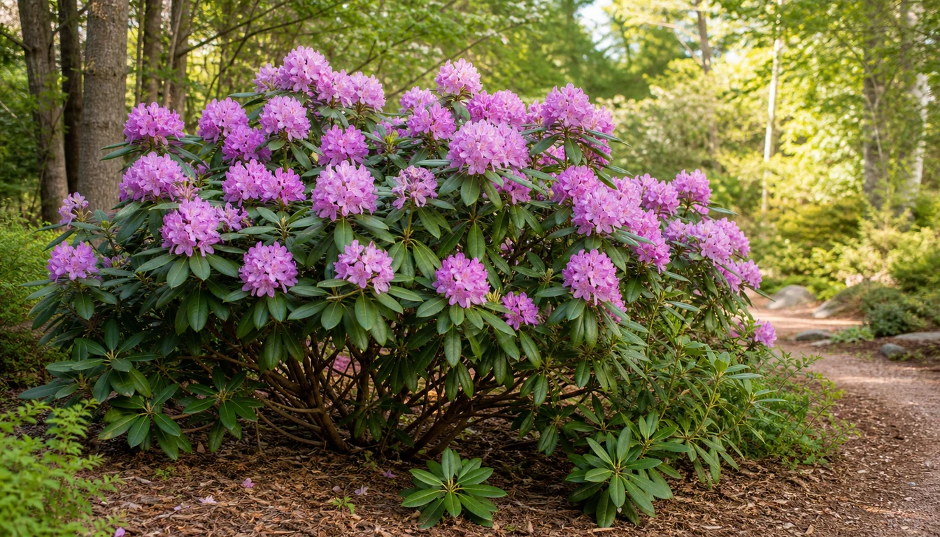 Rhododendron plant